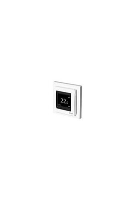 Thermostat et programmateur de température Danfoss Thermostat ECtemp Touch pour plancher chauffant - Programmable par code - Blanc pur