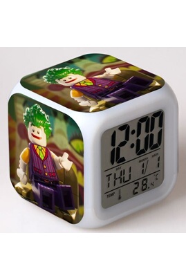 Réveil Stack Réveil enfant LED Multifonctionnel Coloré - The Lego Batman  Movie #18