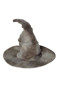 Accessoire de déguisement Boland chapeau de sorcière zelda polyester/gris fer taille unique