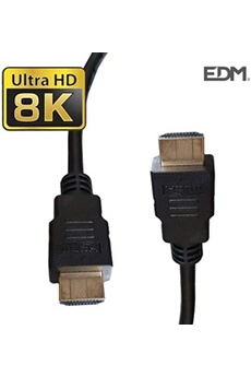Vidéoprojecteur EDM Câble HDMI 2.1 8 K 60 Hz haute qualité 1 m