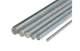Tige Filetée Zinguée Blanche M14 X 1m - Lennie TF1402B, Acier Forte 6.8, Pour Construction Et Assemblage