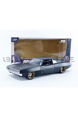 Voiture Jada Voiture Miniature de Collection TOYS 1-24 - DODGE Charger  Widebody - Fast And Furious 9 - Black - 32614BK - Metal