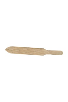 ustensile de cuisine fackelmann spatule à crêpes 35 cm wood edition ref 2355850