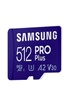 Samsung PRO Plus MB-MD512KB - Carte mémoire flash (adaptateur microSDXC vers SD inclus(e)) - 512 Go - A2 / Video Class V30 / UHS-I U3 / Class10 - microSDXC photo 3