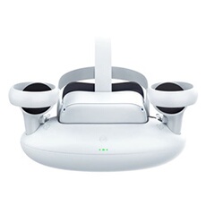 Station de charge Stealth Store pour Meta Quest 2 Blanc
