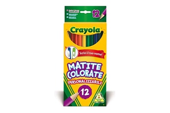 autres jeux créatifs crayola colored pencils, 12pcs.