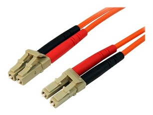 Câble patch à fibre optique duplex 50/125 multimode 30 m LC - LC - Câble réseau - LC multi-mode (M) pour LC multi-mode (M) - 30 m - 30 m - fibre