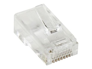 50 Prises RJ45 Cat5e mâle - Connecteurs Modulaires Multibrin RJ45 Catégorie 5e en vrac - Fiches RJ45 Cat 5e - Connecteur de réseau - RJ-45 (M) - CAT