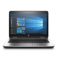 HP PC Portable Probook 640 G2 i5-6200U 8Go 500Go Hdd 14'' W10P - Noir Et Argent