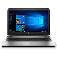 Pc Portable Hp Probook 450 G3 I3-6100U 4Go 128Go Ssd 15.6'' W10P - Noir Et Argent