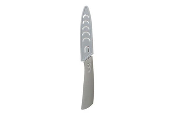 couteau five simply smart - couteau en céramique zirco 20cm gris & blanc