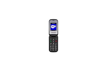 Téléphone portable Swissvoice S24 - Téléphone mobile - microSD slot - 320 x 240 pixels - TFT - 0,3 MP - noir