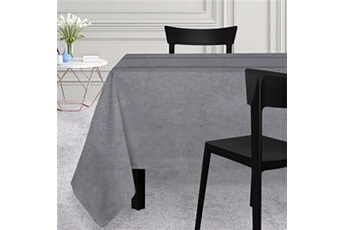 nappe de table soleil d'ocre nappe rectangle 150x300 cm venise gris, par