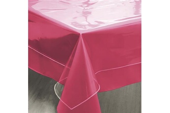 nappe de table soleil d'ocre nappe rectangle 140x240 cm cristal transparent