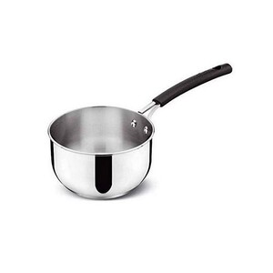 Lagostina Gioiosa Casserole Ronde Acier Inoxydable 14 Cm 1 Litre - Manche Long