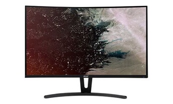 Ecran PC Acer Ed273U Pbmiipx - Ed3 Series - Écran Led - Incurvé - 27" (27" Visualisable) - 2560 X 1440 Wqhd @ 144 Hz - 250 Cd/M² - 3000:1 - Hdr10 - 1 Ms - 2Xhdmi,