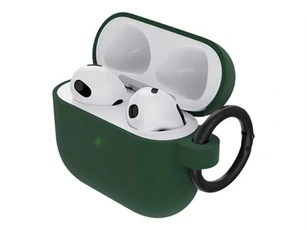 Accessoires audio Otter products OtterBox - Étui pour écouteurs sans fil - toucher doux - polycarbonate, caoutchouc synthétique - Taffy noir - pour Apple AirPods (3ème génération)