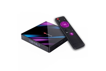 YONIS Passerelle multimédia Box Android TV 2Go RAM 16Go ROM 9.0 Multimédia Quad Core 4K