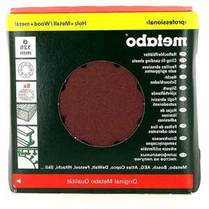 Disque de ponçage GB-DH 125mm bleu A crs SD 3M Disque de ponçage GB-DH 125mm bleu A crs SD 3M