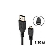 Câble USB Mâle Micro USB Mâle Comptabilité Universel Chargeur 1.30 Mètres