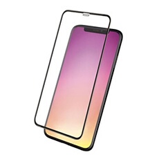 T'nB - Protection d'écran pour téléphone portable - verre intégral - verre - couleur de cadre noir - pour Apple iPhone 11