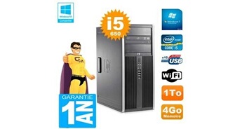 Pc 8100 tour core i5-650 ram 4go disque 1to graveur dvd wifi w7