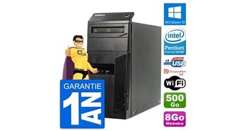 Pc tour thinkcentre m83 intel g3220 ram 8go disque 500go windows 10 wifi