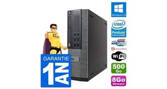 Pc optiplex 790 sff intel g630 ram 8go disque dur 500go windows 10 wifi