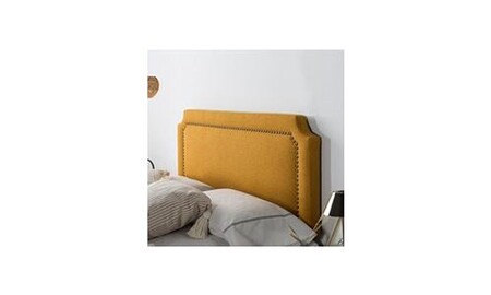MarcKonfort Tête de lit tapissée Creta 160x60cm Couleur Moutarde MarcKonfort Tête de lit tapissée Creta 160x60cm Couleur Moutarde