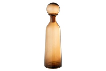 carafes generique bouteille avec bouchon uni joyce 44cm marron