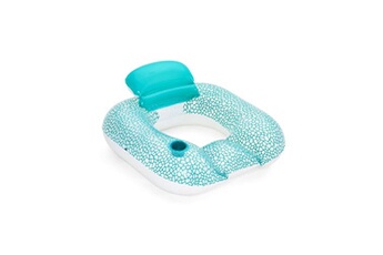 fauteuil gonflable flip pillow lounge turquoise taille : unique