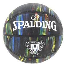 Ballon de basket Marble series rainbow sz7 rubber basketball Noir Taille : 7