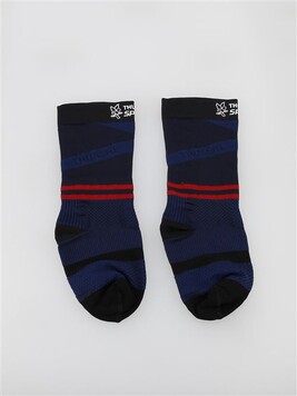 Lot 6 Paires Chaussettes Sport Rembourrées Antidérapantes – Homme Femme 39-50 – Running, Fitness, Rando – Noir & Blanc
