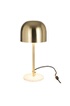 Non renseigné Lampe de table métal doré et marbre blanc Narsh - Lot de 2 photo 3