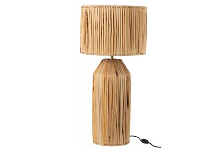 Lampe à poser GENERIQUE Lampe à Poser Design Hanna 81cm Naturel