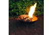 Esschert Design Fancy Flames - Brasero rond en métal sur pied 59 x 28 cm photo 4
