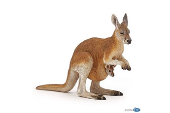 figurine de collection papo figurine kangourou et son bébé
