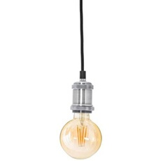 Créateur d'intérieur - Lampe Suspension en Métal Electra 136cm Argent