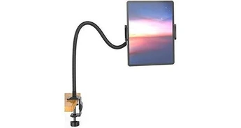 Support et station d'accueil pour tablette GENERIQUE Jumkeet support tablette avec col de cygne, support tablette pour lit réglable stable, support pour ipad iphone telephone series/nintendo