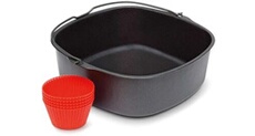 Accessoire pour Airfryer HD9925/01 Kit expert cuisson, format compact