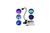 GENERIQUE Mini clip-on usb led uv lampe de bureau colle réglable sèche-ongles détecteur de trésorerie photo 2