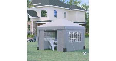 Tonnelle Pliante imperméables 3 x 3 m barnum pop-up tonnelle de jardin Tonnelle Pliante imperméables 3 x 3 m barnum pop-up tonnelle de jardin