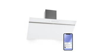 Acheter Hotte aspirante - hotte décorative murale - contrôle par application - extraction ou recyclage - hotte aspirante 90cm - blanc - 341,99 € Hotte aspirante - hotte décorative murale - contrôle par application - extraction ou recyclage - hotte aspirante 90cm - blanc - reconditionné disponible sur Darty