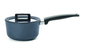 accessoire de cuisine woll 918cpi concept plus casserole en fonte avec couvercle et poignée solide pour plaque à induction hauteur 9,5 cm diamètre 18