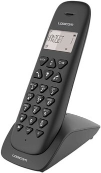 Téléphone sans fil VEGA 155T Noir