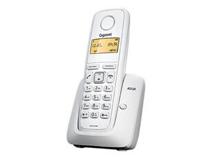A120 - Téléphone sans fil avec ID d'appelant - DECTGAP - blanc