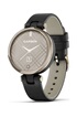 Garmin Lily - Classic - noir - montre intelligente avec bande - cuir italien - noir - taille du poignet : 110-175 mm - monochrome - Bluetooth - 24 g photo 1