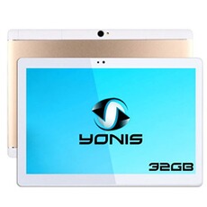 Tablette tactile YONIS Tablette 4G Multimédia 10' Android 7.0 Octacore 32Go Stockage Double Sim Or + SD 8Go