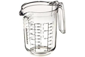 accessoire de cuisine generique fackelmann 41355 verre doseur professionnel plastique san 1 l