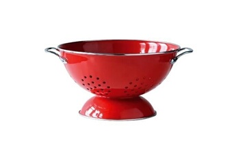 accessoire de cuisine generique premier housewares passoire retro rouge